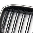 2019-2022 Fit BMW X7 G07 Double Slat Gloss Black Front Kidney Grill Grille