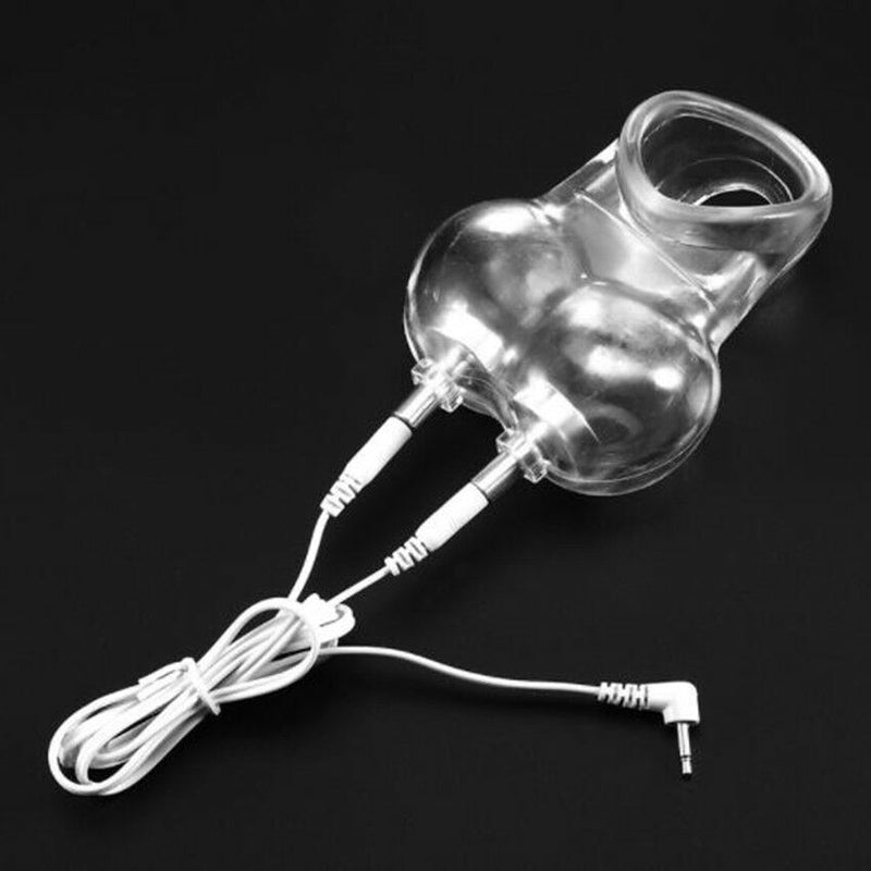 Electro Shock Penis Stretcher E-Stim Cage