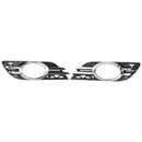 Front Fog Light Grill Chrome Trim Cover Set Fit Mercedes-Benz E-CLASS W211 07-09