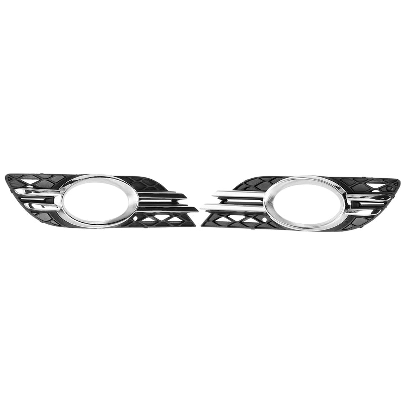 Front Fog Light Grill Chrome Trim Cover Set Fit Mercedes-Benz E-CLASS W211 07-09