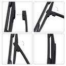 Rear Windshield Wiper Blade Arm Set for Peugeot 206 1998-2011 370mm 15inch