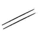 2PCS L&R Side Door Window Belt Trim Molding For Honda Civic EG6 EG4 3D 1992-1995