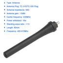 1x Radio 80mm 400-470Mhz HYT-TC310 Antenna for Hytera TC310 TC320 Walkie Talkie