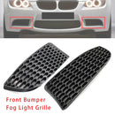 Front Bumper Fog Light Grille For BMW 3 Series E90 E92 E93 M3 Style 2009-2011