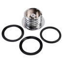 Chrome Billet Aluminum Pop Up Screw In Gas Cap Set For Touring Softail Dyna