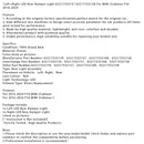 Left+Right LED Rear Bumper Light 63217352157 58 For MINI Clubman F54 2016-2024