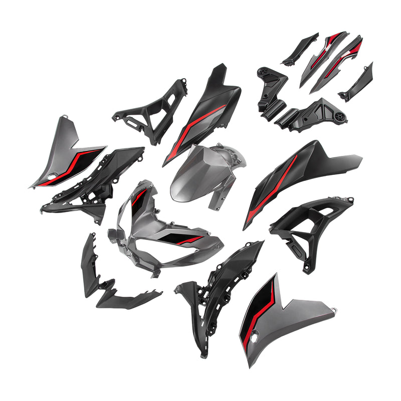 Injection ABS Bodywork Fairing Kit For Kawasaki VERSYS 650 KLE 2022-2024 04#