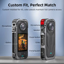 Utility Frame Case Cage for Insta360 X5 Protective Case Silicone Lens Cap Guard