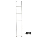 2014-2025 Ford Transit High Roof Vans Stainless Steel 5-Step Van Ladder A093TL