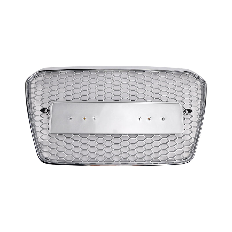 RS5 Style Honeycomb Front Bumper Grille Grill Fit Audi A5 S5 B8.5 2013-2016