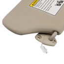 2PCS Beige Sun Visor Left & Right 96401-3TA2A 96400-3TA2A For Nissan Altima 2013-2018