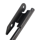 REAR RACK TUBE TYPE TOPCASE CARRIER - BLACK FOR TRIDENT 660 (2021-2025)