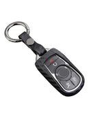 Leather Silicone Car Key Case Cover With Buckle For Buick