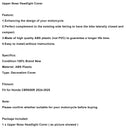 Front Upper Nose Headlight Cover Fairing For Honda CBR650R 2024-2025