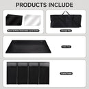 Portable DJ Facade Table Station 45"x42" Event Booth Facade Metal Foldable Frame