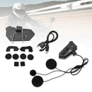 Universal Speaker Player Helmet Bluetooth Earphone Headset Black For Motorcycle