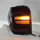 Black Animation Sequential Rear Lamp For Toyota 4Runner 2010-2024 2PCS LED Tail Lights 12W
