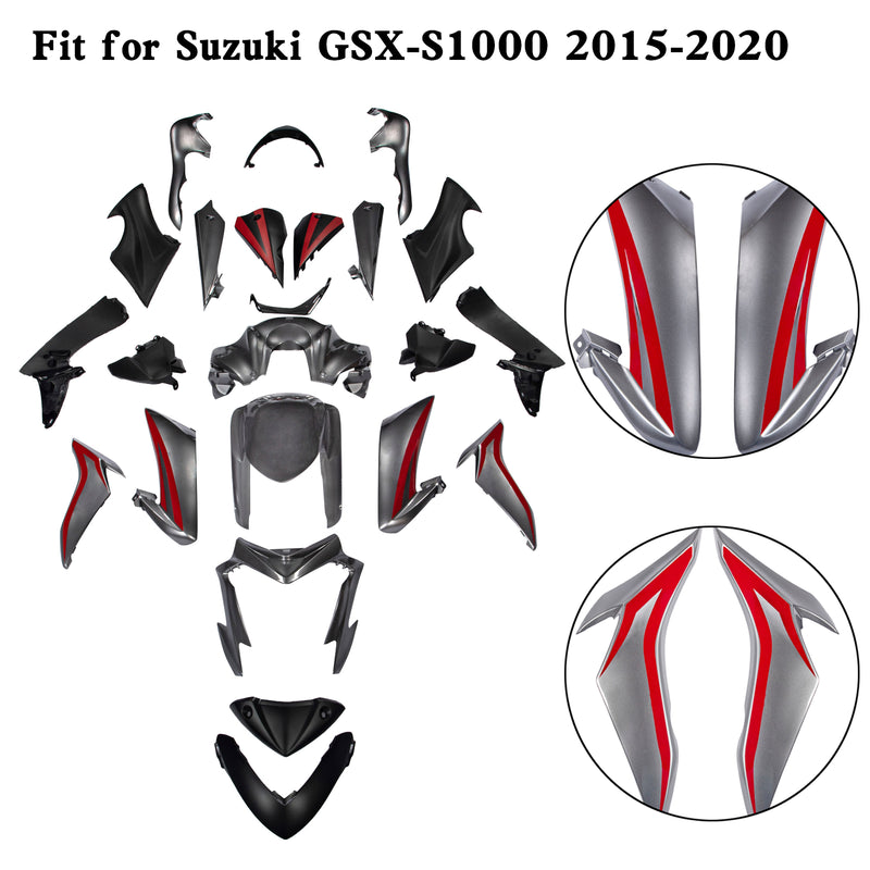 Suzuki GSX-S 1000 GSXS 2015-2020 Plastic Bodywork Fairing Kit