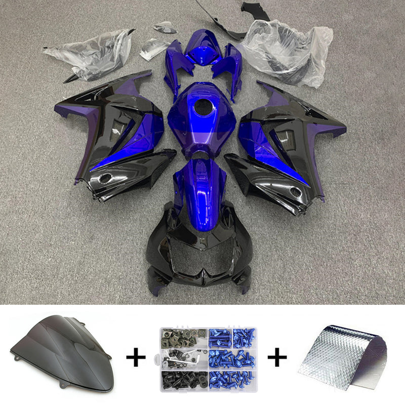 Amotopart Kawasaki EX250 Ninja250R 2008-2012 Fairing Kit Bodywork Plastic ABS