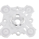 Left Car Side Mirror Glass Lens White Plastic Bracket Clip Holder for Honda