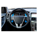 Steering Wheel Paddle Shifter Extension For VOLVO XC60 XC90 V60 Aluminium Blue