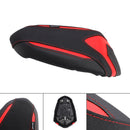 Rear Passenger Seat Cushion Pu Pillion Flat Black For Street Triple 765 S R 19+ Black
