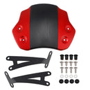 Motorcycle Windshield WindScreen fit for SCRAMBLER 400 X 2024-2025 Red