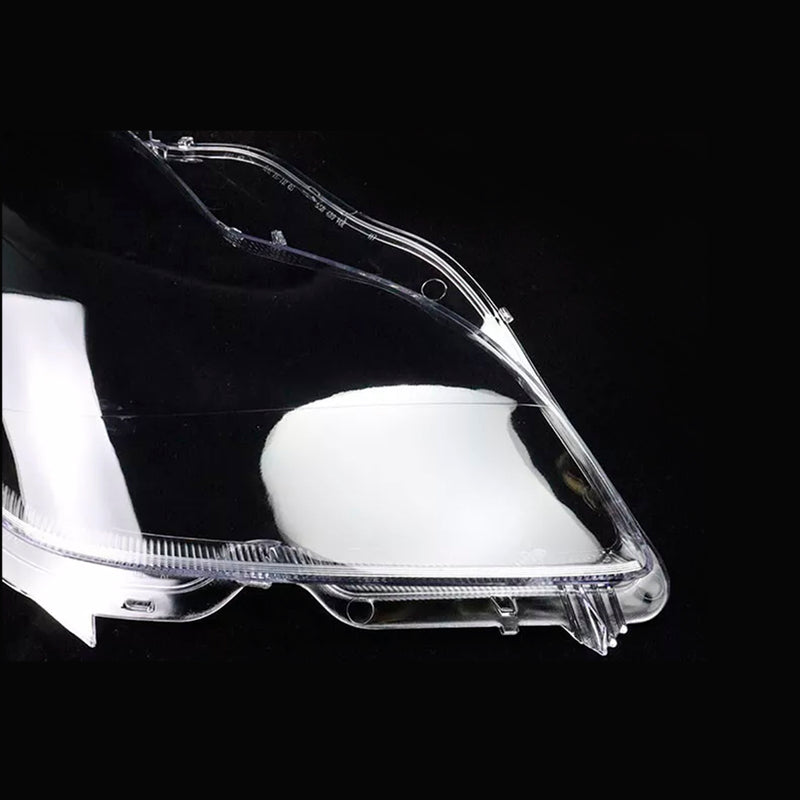 2PCS Front Headlight Glass Clear Cover For Mercedes W219 CLS350 CLS500 06-11