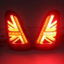 L&R LED Tail lights w/ Turn Signal Lamps For BMW Mini Cooper R50 R52 R53