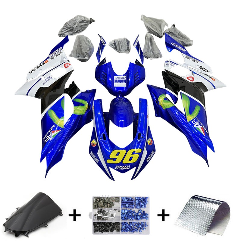 Amotopart Yamaha YZF-R6 2017-2023 Fairing Kit Bodywork Plastic ABS