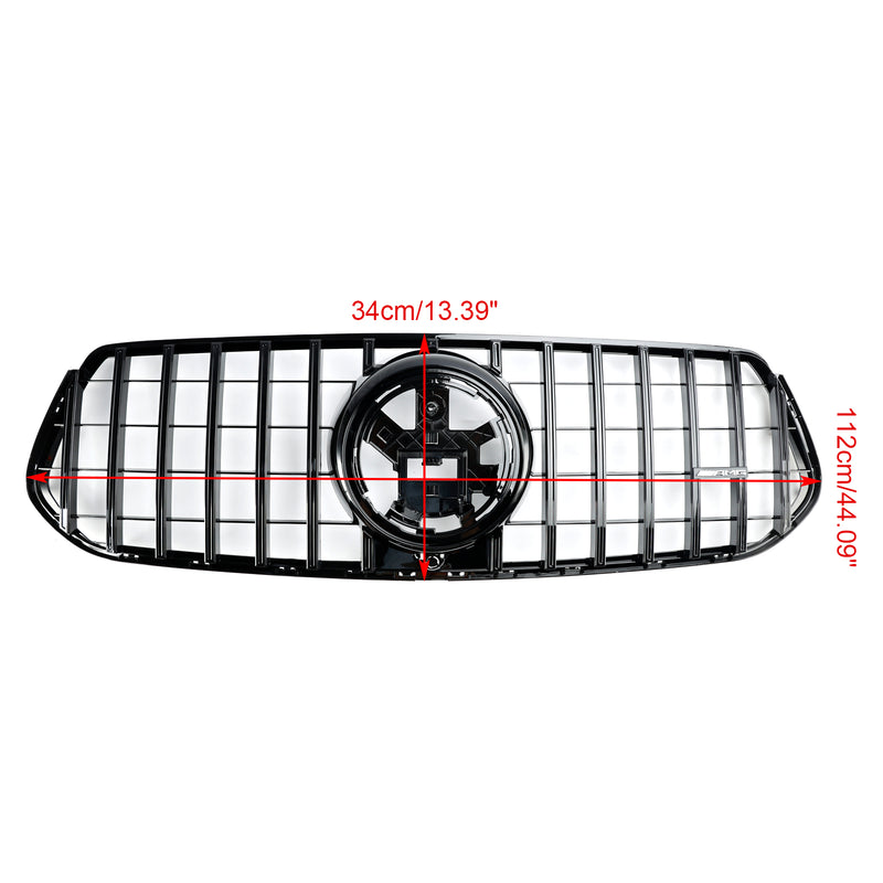 Front Bumper Grill Grille Fit Mercedes Benz GLE-Class C167 V167 2019-2023