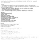 6R80 Transmission Valve Body w/TCM AWD AL3P-7Z490-BA For Ford F150 Truck 4WD