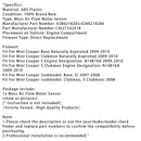 Mass Air Flow Meter Sensor For Mini Cooper 2007-2010 1.6L 0280218205