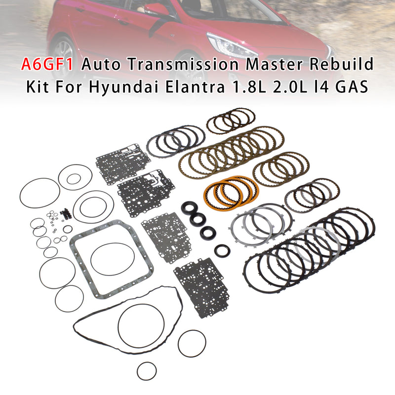 A6GF1 Auto Transmission Master Rebuild Kit For Hyundai Elantra 1.8L 2.0L l4 GAS