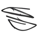 1998-2005 For Nissan Frontier 2PCS Door Glass Run Rubbers 80331-2S400+80330-2S400