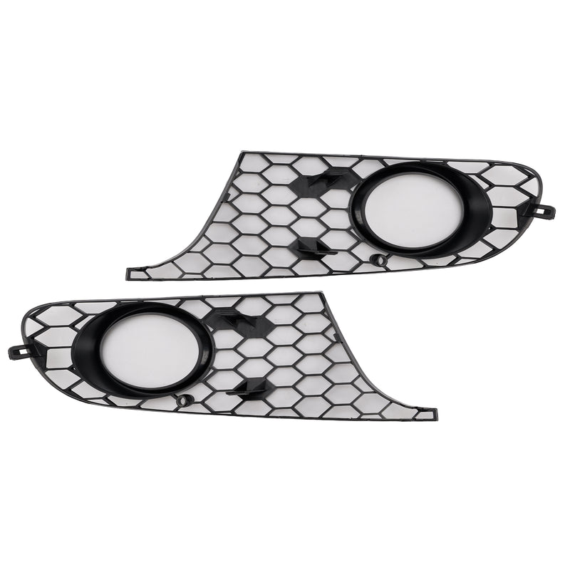 2PCS Fog Light Cover Grille Grill 5K0853665 Fit VW MK6 Golf Jetta 2009-2013