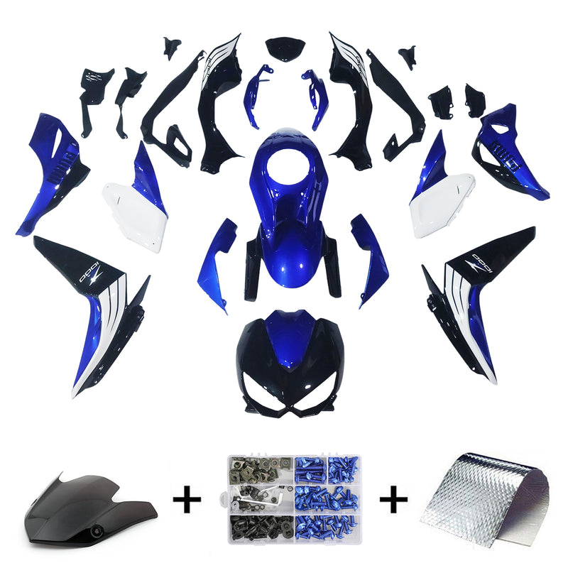 Kawasaki Z1000 2014-2017 Fairing Kit Bodywork Plastic ABS