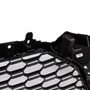 RS5 Style Sport Front Honeycomb Grill Grille Fit Audi A5 S5 B9 2017-2019