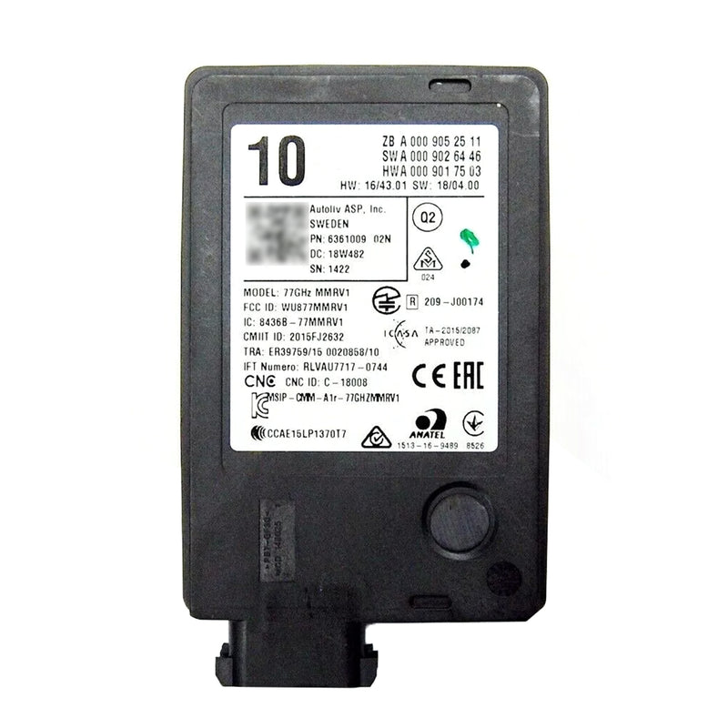 New Radar Sensor Distronic Control Unit A0009052511 For Mercedes C 205