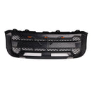 2004-2011 Fit Ford Ranger Matt Black Front Bumper Grille Grill With LED Light