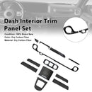 2025+ Fit Mercedes W465 G550 G580 G63 Dry Carbon Dash Interior Trim Panel Set