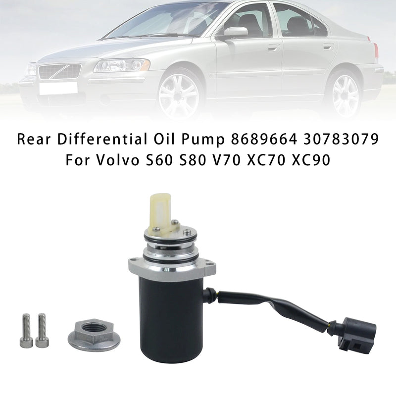 Rear Differential Oil Pump 8689664 30783079 For Volvo S60 S80 V70 XC70 XC90