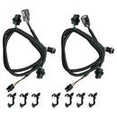 2PCS L+R Tail Lamp Light Wiring Harness For GMC Sierra 1500 2016-2019