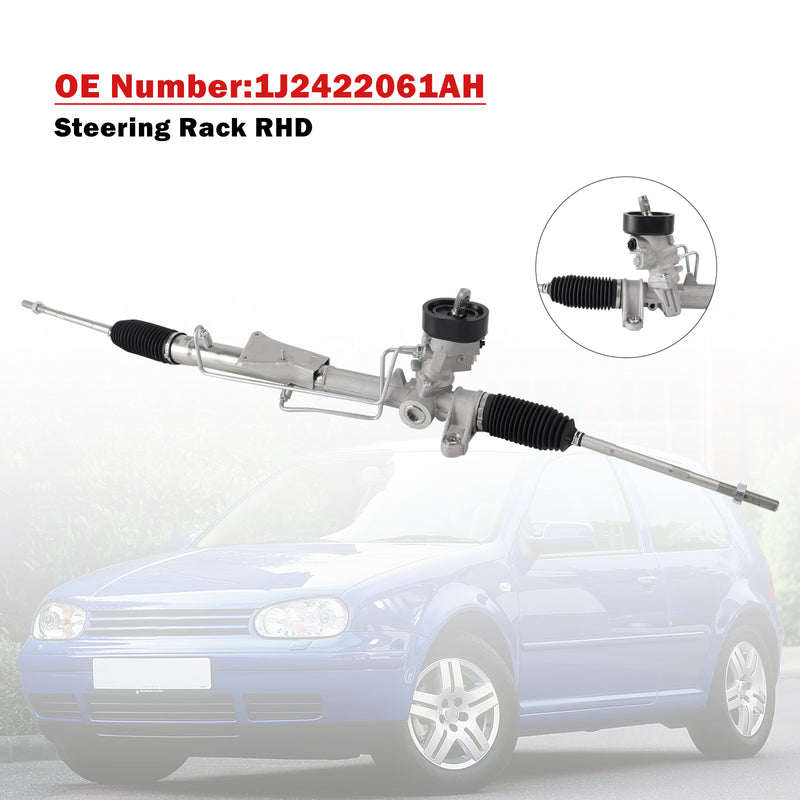 Right hand drive 1J2422061AH Steering Rack For VW Golf MK4 1997-2005