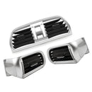 2004-2011 Porsche Carrea 997 Left Right Central AC Vent Cover Silver 99755214105 99755213105 99755213205