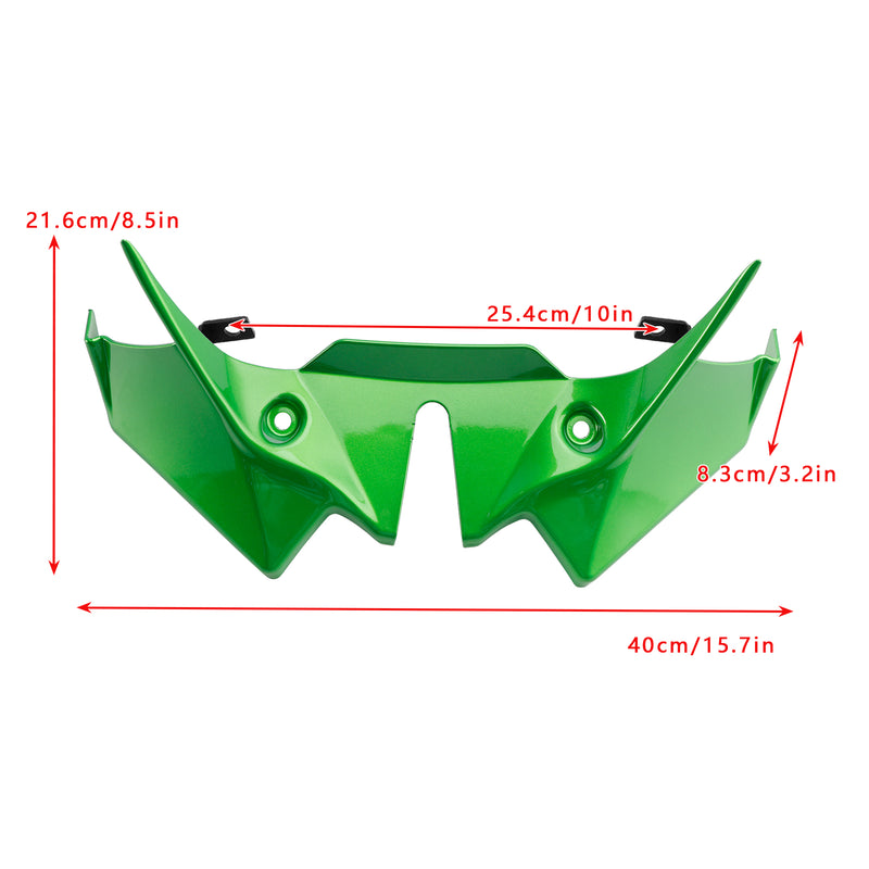 Front Downforce Spoiler Extension Fairing For Kawasaki Z650 2021-2024