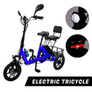 Three Wheel Electric Tricycle for Adults 3 Wheel Motorized Folding E-Bike