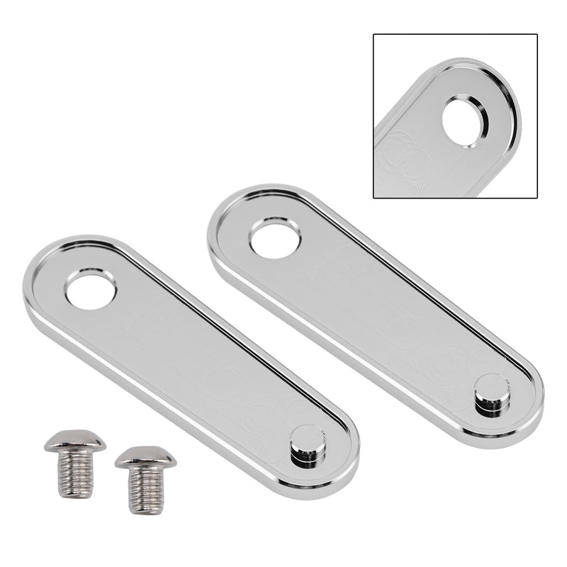 Rear Floorboard Foot Peg Frame Plates fit for Electra Glides Road Glides 93-23