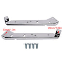 Pair Saddlebag Rail Support Holder 90718-79C For Touring Road Glide Flt 85-08