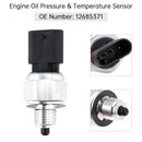 Engine Oil Pressure & Temperature Sensor 12685371 For Chevy Silverado Cadillac